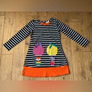 Rare Editions Striped Hot Air Balloon Dress size 6X